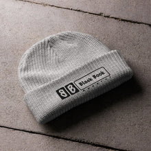 Load image into Gallery viewer, Logo Fisherman beanie Black Stitch