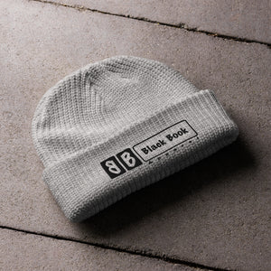 Logo Fisherman beanie Black Stitch